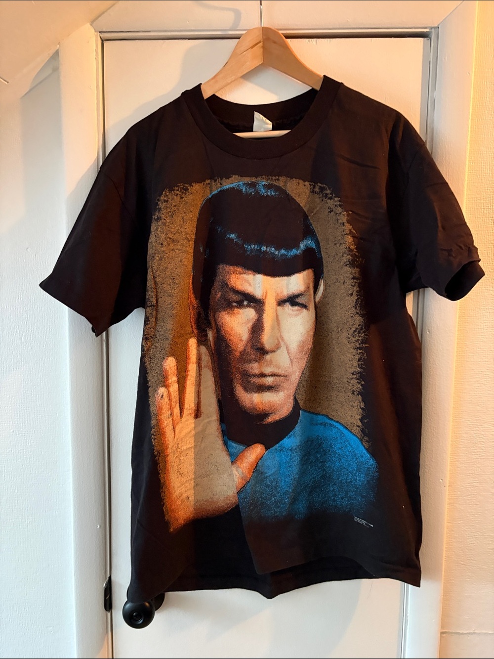 Vintage Spock Star Trek 25 anniversary Graphic Short-Sleeve Men’s T-Shirt